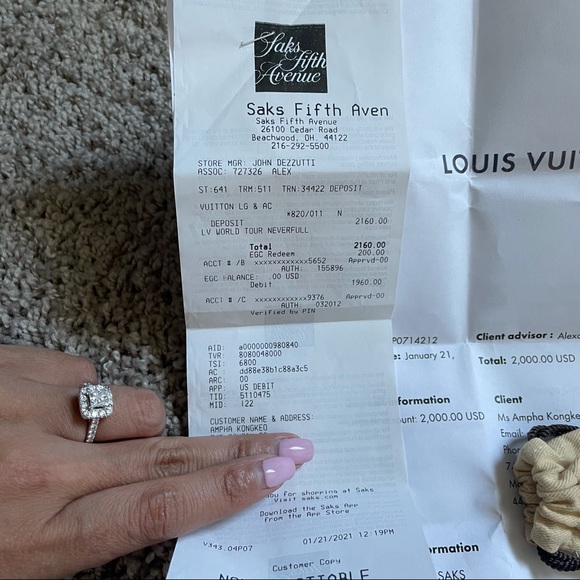 LV World Tour Neverfull MM - Picture 7 of 9